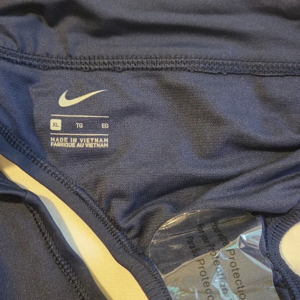 Nike Swim Navy Blue Low Rise Hipster Bikini Bottom XL NESS9275 440 Athletic Swim